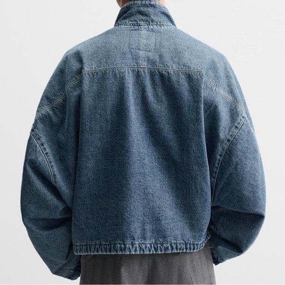 🔥🔥Zara Relaxed fit denim Jacket - Picture 3 of 4